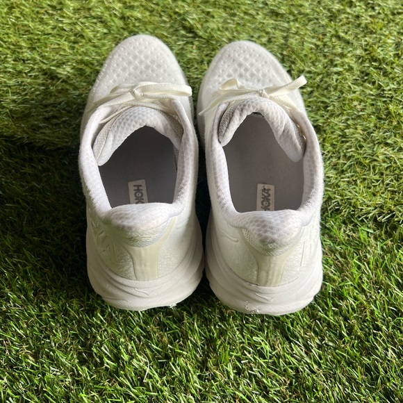 Hoka All-White Athletic Sneakers - Picture 9 of 12